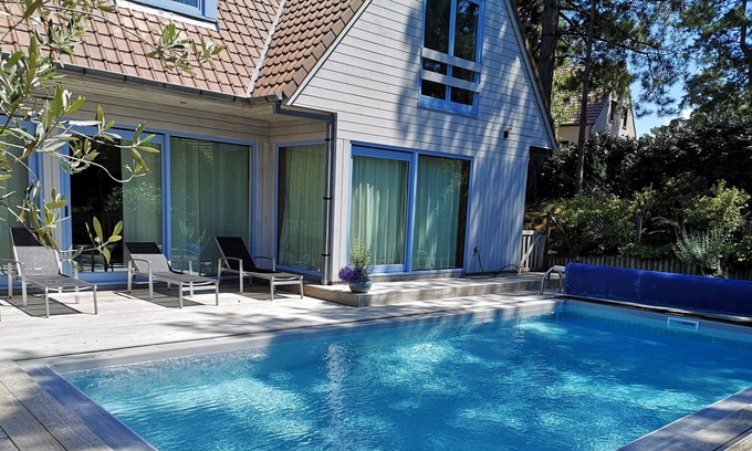 Hardelot-Plage Villa | LUXURY VILLA on the Dunes golf course with private pool