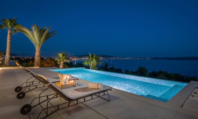 Seget Donji Villa | Luxury villa Elyzeum, paradise with striking views