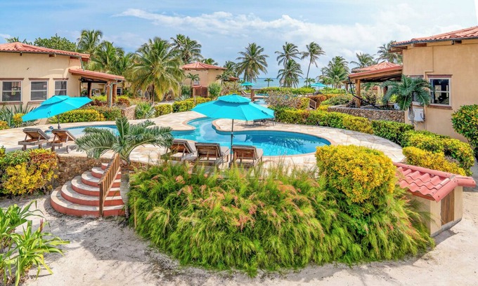 San Pedro Villa | Luxury Villa In A Private Beachfront Oasis, W/Tennis, Pickleball, Dock/Pool!