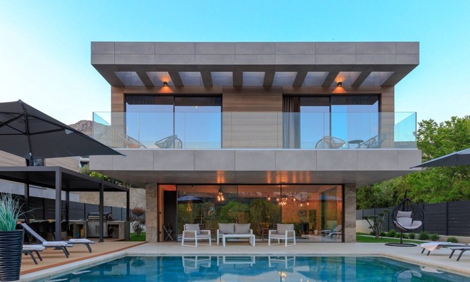 Baska Villa | Luxury Villa Krk Baska I with heated pool, private parking, Wi-Fi, gym and sauna