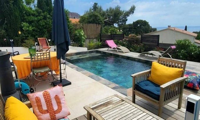 Cassis House | Luxury villa T3 sea view 5 minutes from the center and the beaches