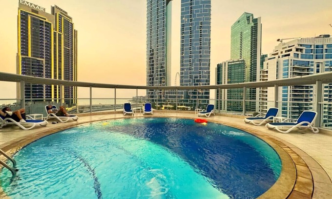Jabal Ali 2 Apartment | Lxry Full Marina View & RoofTop Pool 40% OFF