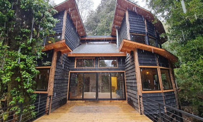 Futrono House | Mágica Casa Enclavada en el Corazón del Bosque