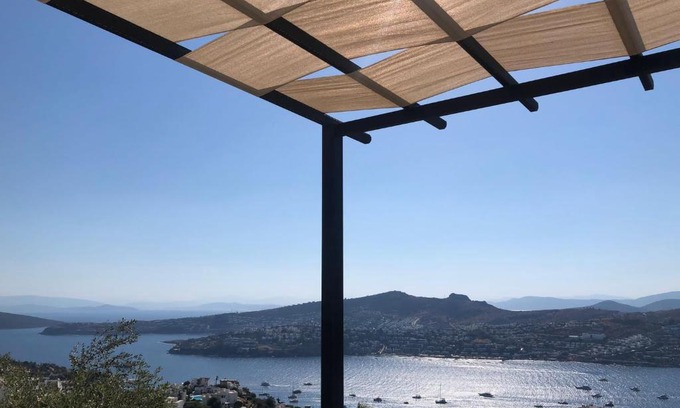 Gundogan Villa | Mükemmel Bodrum manzarasının tadını çıkartın