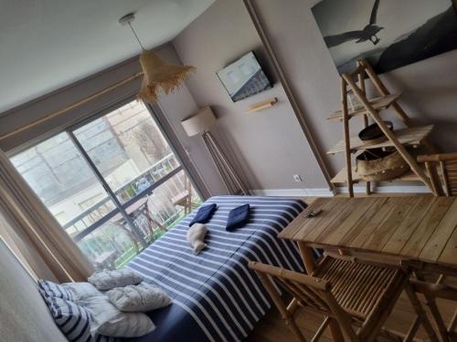 Fecamp Apartment | Ma cabane de plage studio avec balcon et parking