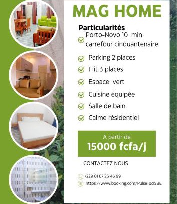 Porto-Novo Apartment | Mag home