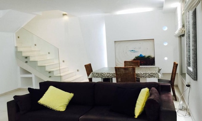 Herzliya Pituach Apartment | Magical Terrace - Beach front - Pool in Residence