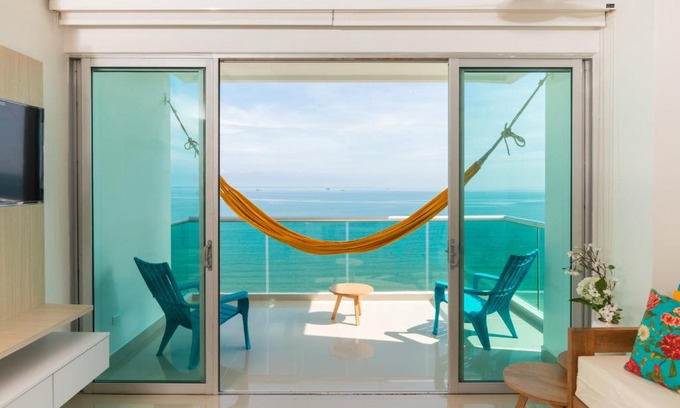 Covenas Apartment | Magico Apartamento Frente al Mar 3 Habitaciones AR91