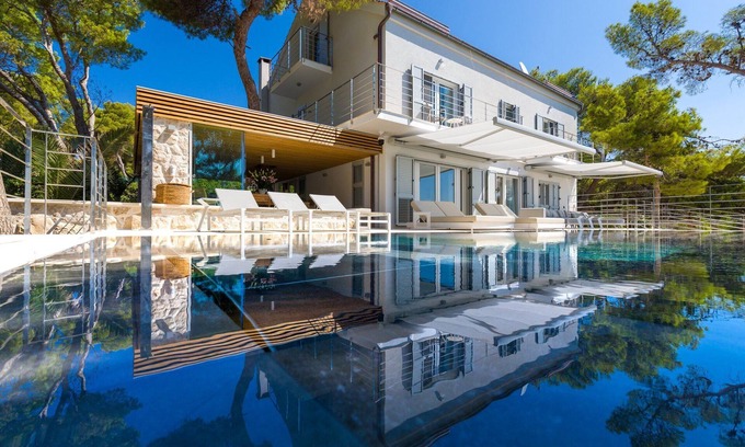 Hvar Villa | Magnificent Seafront Villa | 10 Bedrooms | Pakleni View Villa | Private.