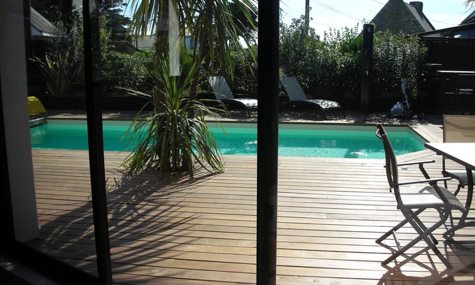 Plouharnel Villa | Magnificent Villa pool & SPA