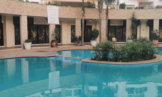 Harhoura Apartment | Magnifique T4 Avec Piscine à Harhoura , 5min à Pied de la Plage et de la Forêt !