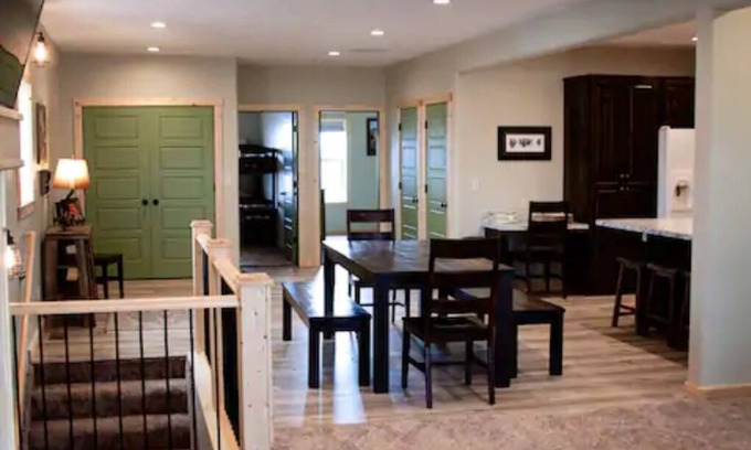 Ashton House | Main Street apt. with theater room near West Yellowstone and the Tetons