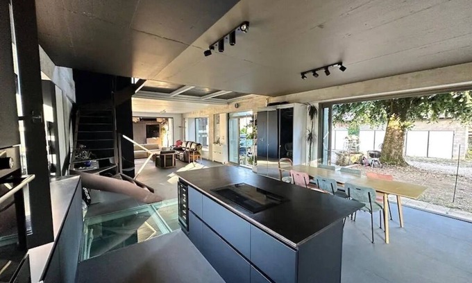 Pressins House | Maison Campagne Pisé Architecte Loft Contemporain