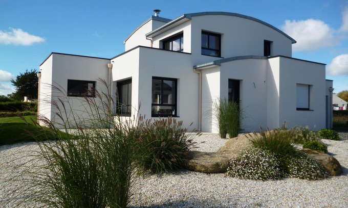 Plouezec House | Maison contemporaine vue mer, sauna infrarouge, plages à 2 minutes