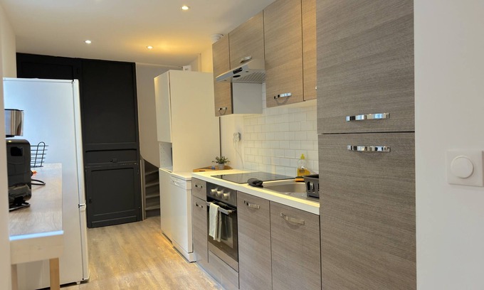 Roubaix House | Maison Cosy 10 Personnes 3 sdb proche Lille