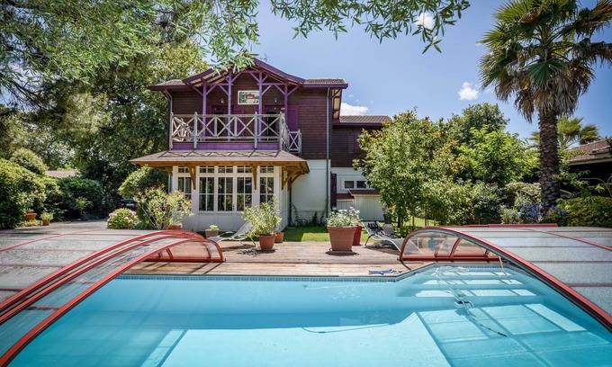 Gujan-Mestras House | Maison de Charme Avec Piscine la Hume Arcachon