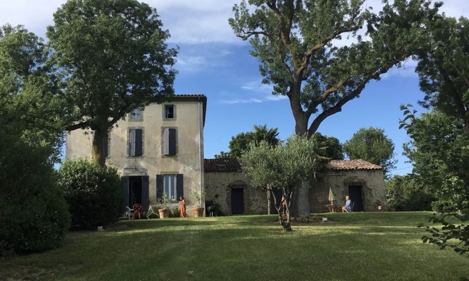 Sainte-Eulalie House | Maison de Maitre with beautiful view, huge gardens & private pool.