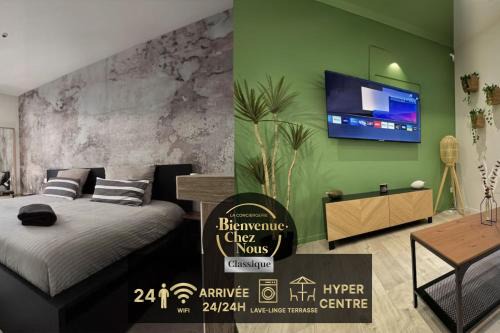 Clermont Ferrand City Centre Apartment | Maison hyper centre maxi 24pers Tour d'Auvergne