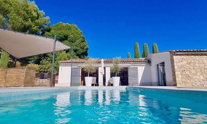 Oppede House | Maison LA Suite 5 Climatisation Piscine Chaufée