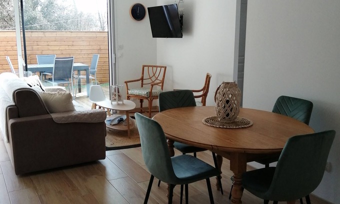 Bourgenay House | Maison Neuve Tout Confort à 200 Mètres de la Plage