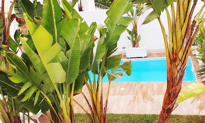La Marsa Villa | Maison plain-pied avec piscine chauffée