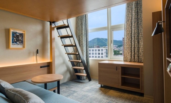 Otaru Hotel | Maisonette double vs|Standard plan Stay without/Otaru Hokkaidō
