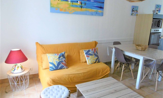 Saint-Jacques Apartment | Maisonette for 4 people quiet 200m from the beach