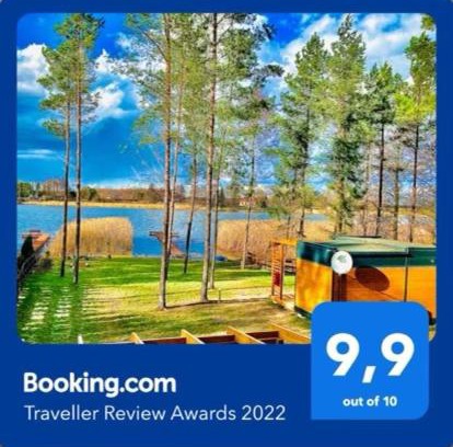 Szeligi Cabin | Makosieje Resort - bon turystyczny,30m od brzegu ,ogrzewanie,wi-fi,widok na jezioro