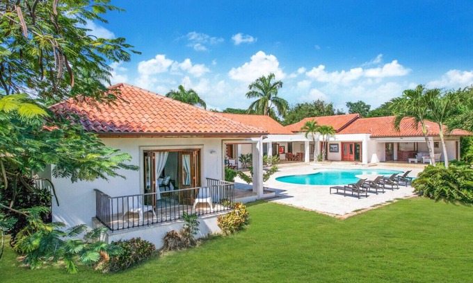 Casa de Campo Villa | Mangos 11a: Spacious oasis w/pool, Jacuzzi, full staff and golf cart