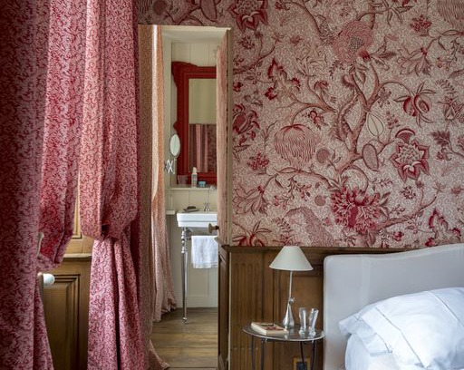 Brehal House | Manoir du Mesnil de Bas RED Room