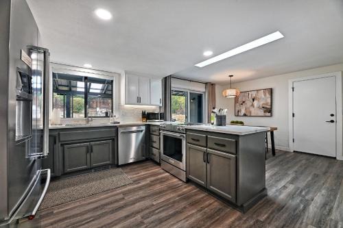 Medford House | Manor Hill Haven Hot Tub & Accessible Features