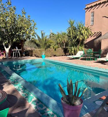 Marrakech House | Manzal Lahbab, 2Villas 2Bungalows 2Piscines et Jardins