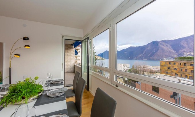 Lugano City-Centre Apartment | Maraini Lake View