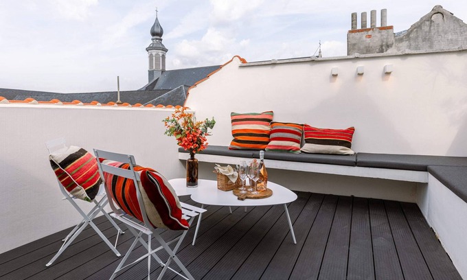Sluizeken Apartment | Margriet, duplex with terrace in heart of Ghent