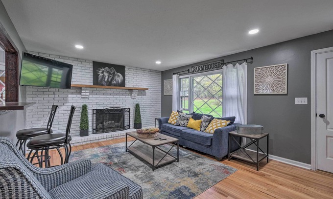 Marietta House | Marietta Family House w/Game Room & Yard!