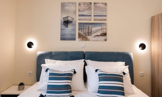 Spanokhorion House | Marina's house Pergiali Lefkada,2-bedroom estate with AC, WiFi, Parking