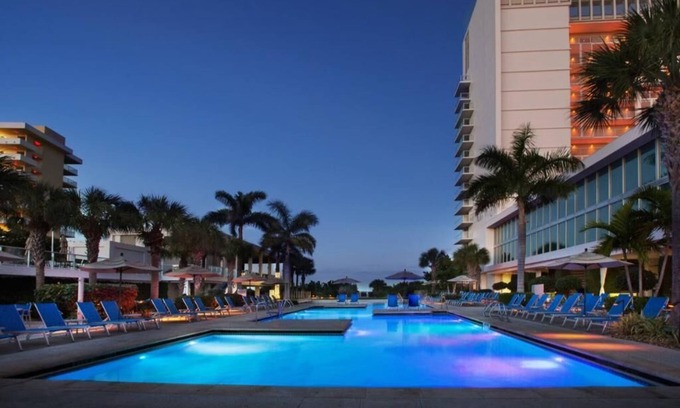 Collier County Villa | Marriott Crystal Shores Resort Marco Island with GULF FRONT VIEW on the Beach!n