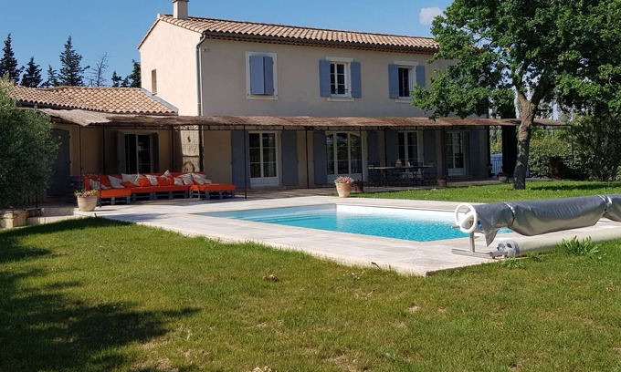 Saint-Genies-de-Comolas House | Mas de Giraudy, large villa with swimming pool in the heart of Provence