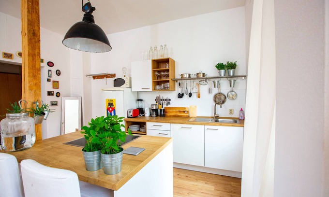 Andreasvorstadt Apartment | ★ Masterpiece-Loft Apartment in scenic Erfurt ★