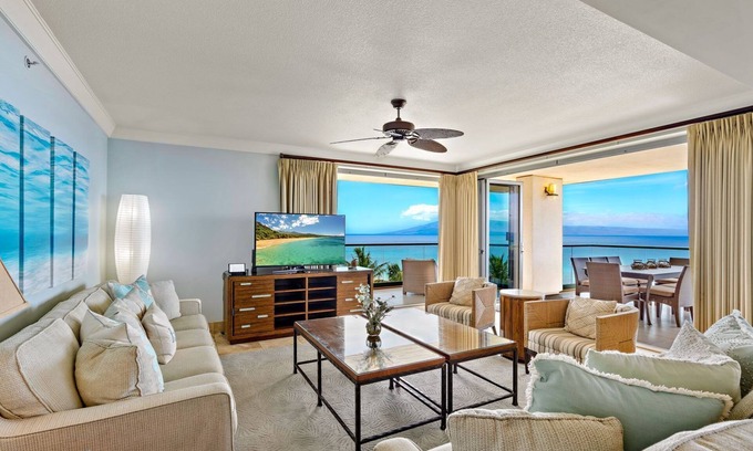 Kaanapali Condo | Maui Resort Rentals: Honua Kai – Incredible 11 Bedroom Oceanfront Gem, Over 7200 combined Sq. Ft. w/Built-in Viking B.B.Q.!
