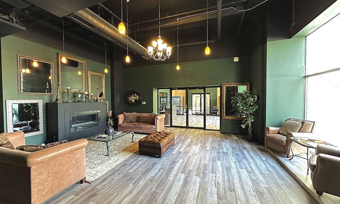 Near South Side Apartment | McCormick Place Designer Studio with optional parking for up to 4 guests