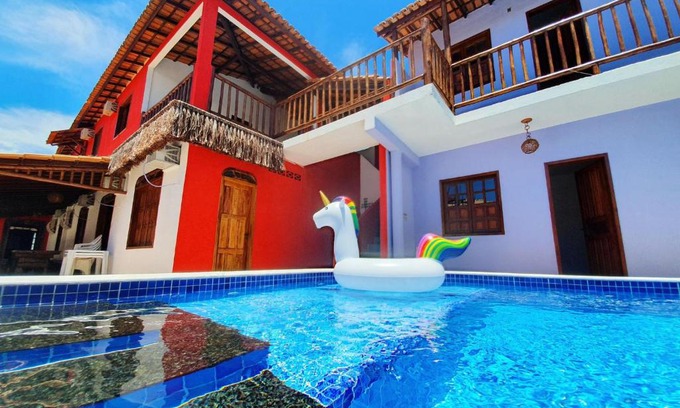 Taperapua Beach House | Mega Casa de Praia, 12 suítes, pertinho do Axé Moi