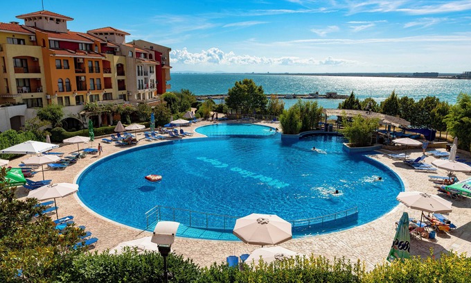 Aheloy Apartment | MENADA * Marina Cape * Comfortable studio with balcony and sea view!