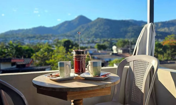San Salvador Condo | Mi casa es tu casa/AC/Wifi/Rooftop with mts view