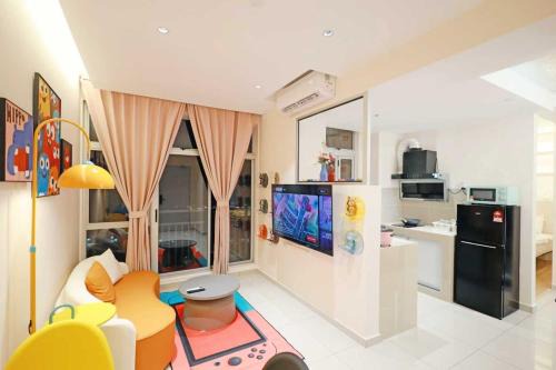 Masai Apartment | Midas Seri Alam Luxury Dopamine Jacuzzi