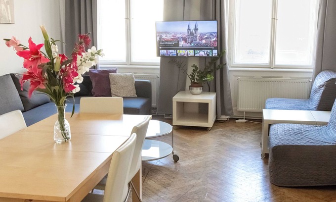 Prague 1 Apartment | MILENA- 3BR 2BA 3WC - 10min from Charles Bridge