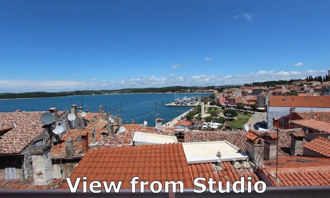 Rovinj Apartment | MILKANA Studio with Sea view