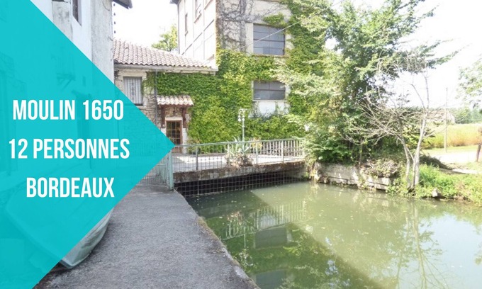 Bassanne House | Mill with swimming pool and sauna near Bordeaux