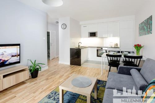 Praga Apartment | Millennium Manufaktura Blue