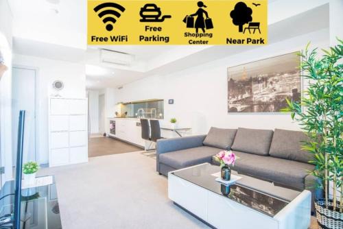Wentworth Point Apartment | Minimalism modern apartment*waterview*parking＊IGA